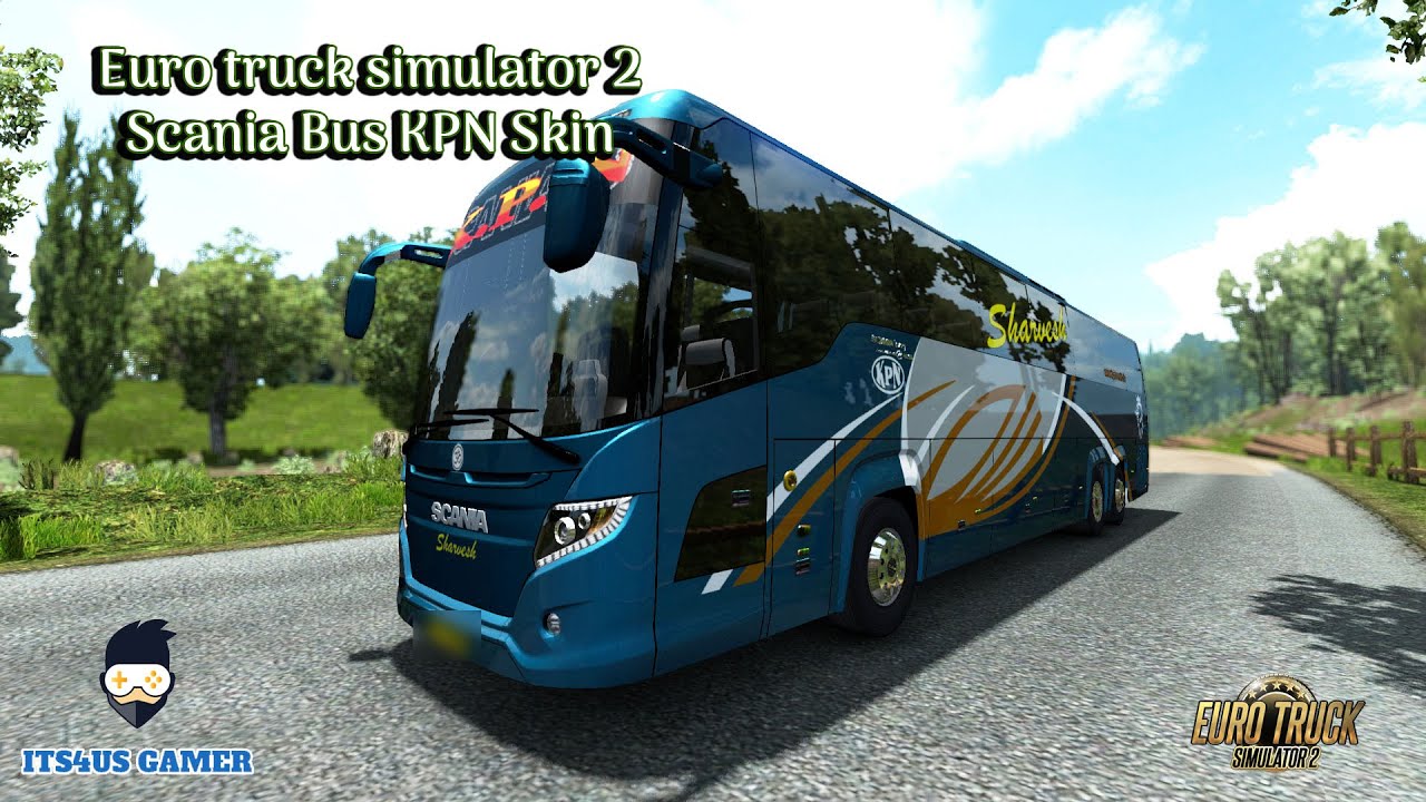 KPN SCANIA Bus ETS2 Gameplay