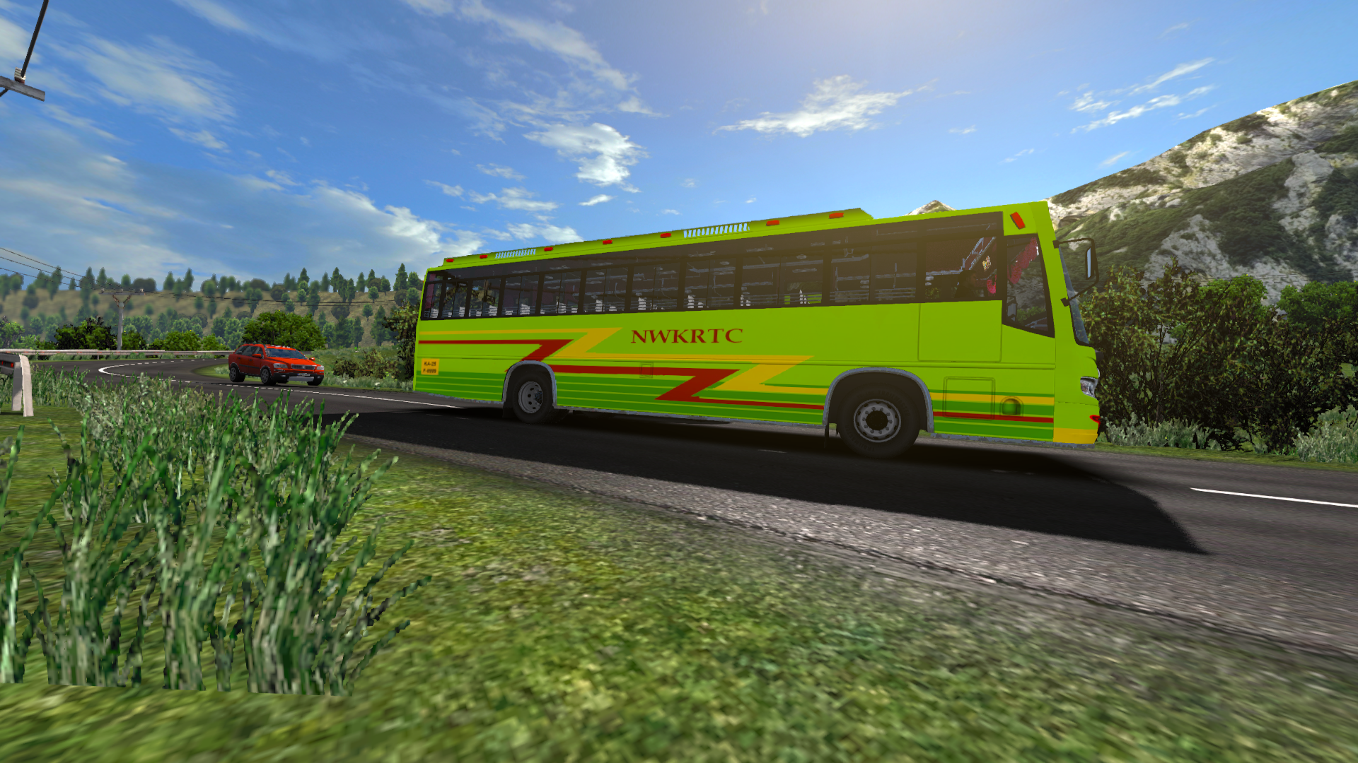 KSRTC & NWKRTC Skin Download for MARUTI / ASHOK LEYLAND KBS bus Euro Truck Simulator 2