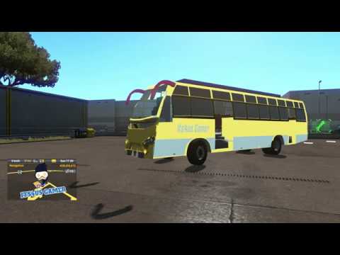 Test Drive ETS2 new Bus Build